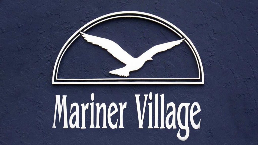 Mariner Village Logo On Wall