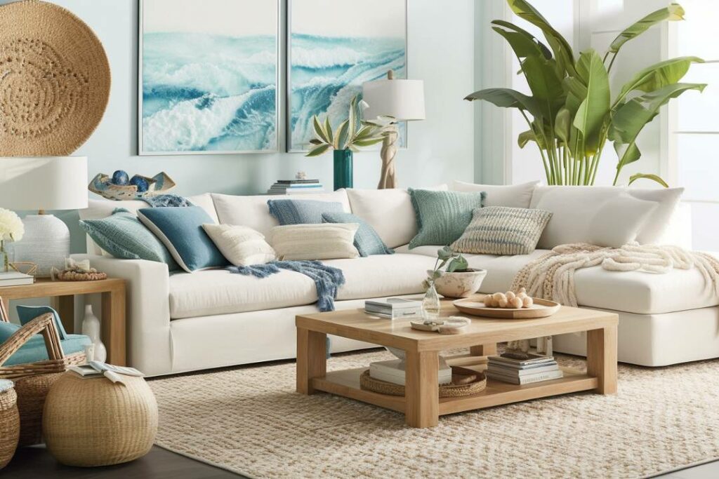 Coast Color Palette with Sea Inspired Hues