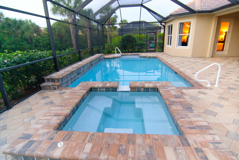 Swimming pool for outdoor entertainment